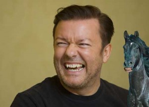 Ricky-Gervais-on-a-Horse